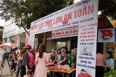 Thúc đẩy tiêu thụ thịt lợn tại thành phố Hải Phòng