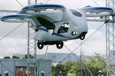 Nhật Bản thử nghiệm mẫu xe bay mới nhất