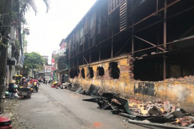 Công bố kết quả quan trắc môi trường sau vụ cháy Công ty CP Bóng đèn Phích nước Rạng Đông