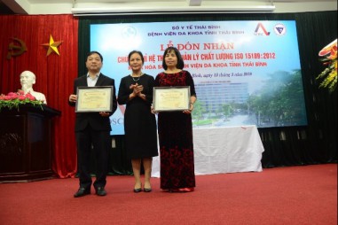 Phòng xét nghiệm y tế đầu tiên của tỉnh Thái Bình đạt công nhận ISO 15189