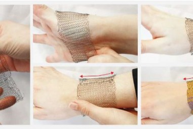 Vải biến hình hoạt động chỉ bằng nhiệt độ cơ thể