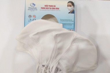 Khẩu trang kháng nước, kháng khuẩn “made in Viet Nam”