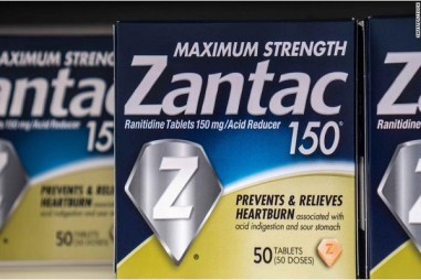 FDA kêu gọi rút thuốc trị ợ nóng zantac khỏi thị trường