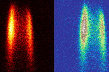 Các nhà nghiên cứu làm nhiễu xạ một chùm các phân tử hữu cơ