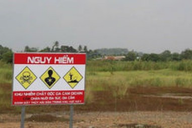 Rửa trôi xử lý đất nhiễm dioxin