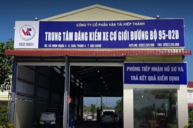 Đình chỉ hoạt động một trung tâm đăng kiểm vì vi phạm trong hoạt động chứng nhận