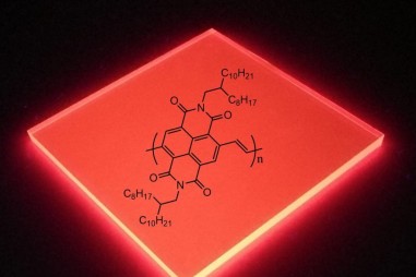 Cửa sổ polymer liên hợp chuyển năng lượng đến tế bào quang điện