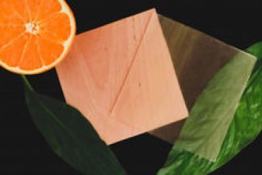 Gỗ trong suốt từ cam quýt