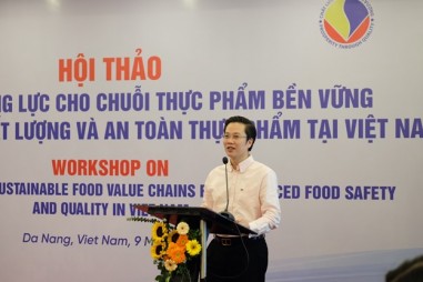 Xây dựng năng lực cho chuỗi thực phẩm bền vững nhằm nâng cao chất lượng và ATTP tại Việt Nam