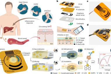 Sử dụng cảm biến không xâm lấn để tìm dấu hiệu viêm nhiễm