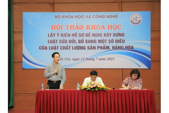 Lấy ý kiến hoàn thiện hồ sơ Đề nghị xây dựng Luật sửa đổi, bổ sung một số điều của Luật CLSPHH