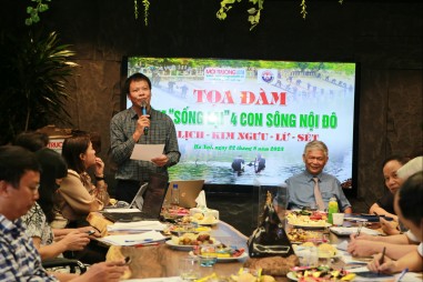 Toạ đàm Làm “sống lại” 4 con sông nội đô: Tô Lịch- Kim Ngưu- Lừ- Sét