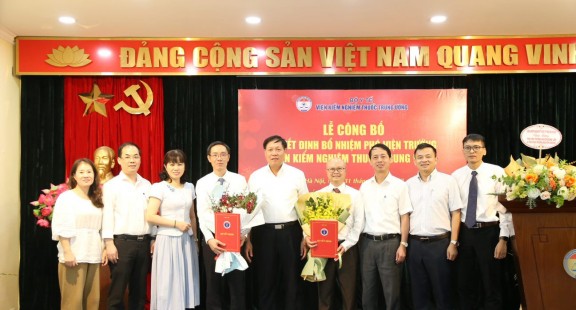 Viện Kiểm nghiệm thuốc Trung ương có thêm 02 Phó Viện trưởng