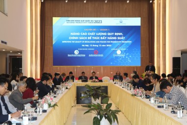 Cải cách chính sách, quy định để thúc đẩy năng suất