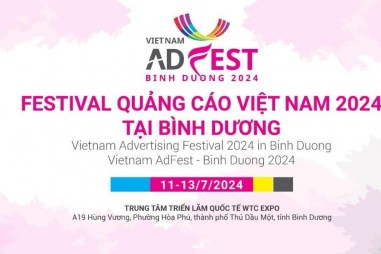 Festival Quảng cáo Việt Nam 2024 sẽ khai mạc ngày 11/7 tại Bình Dương