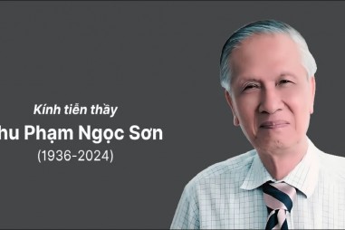 TIN BUỒN: GIÁO SƯ, TIẾN SĨ CHU PHẠM NGỌC SƠN QUA ĐỜI Ở TUỔI 88
