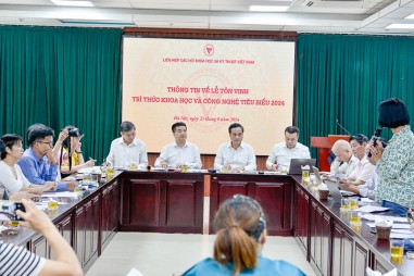 Vinh danh 135 trí thức khoa học công nghệ năm 2024 vào ngày 28/8/2024