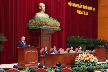 Bài phát biểu khai mạc của Tổng Bí thư Tô Lâm tại Hội nghị lần thứ 13 Ban Chấp hành Trung ương Đảng khóa XIII